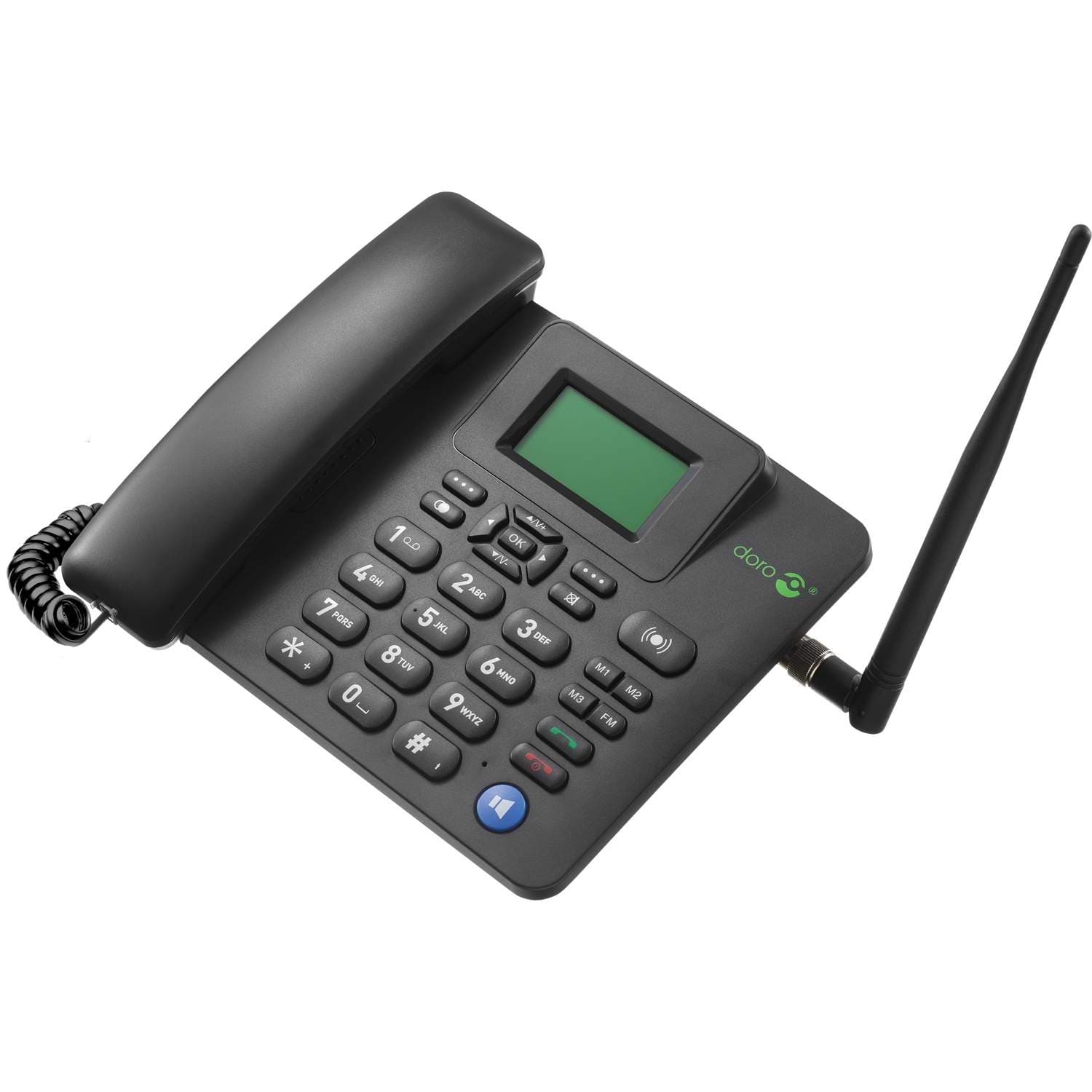 4100H 4G bordtelefon, svart