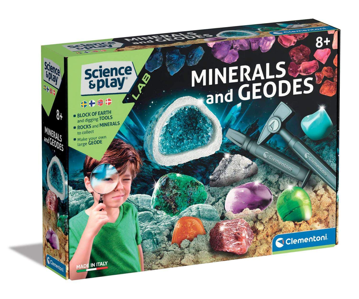 Clem. Mineraler og geoder