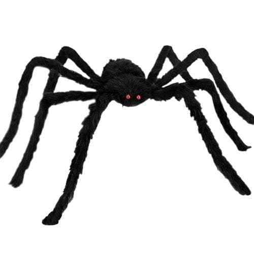 Stor edderkoppdekor 90cm Halloween