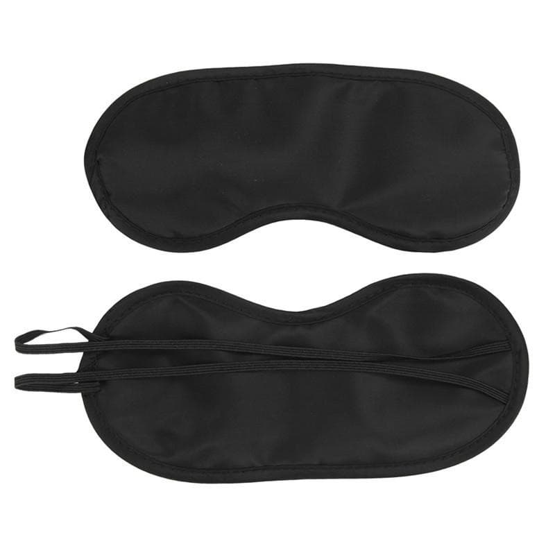 Sovemaske med Elastiske Bånd, Svart view 2