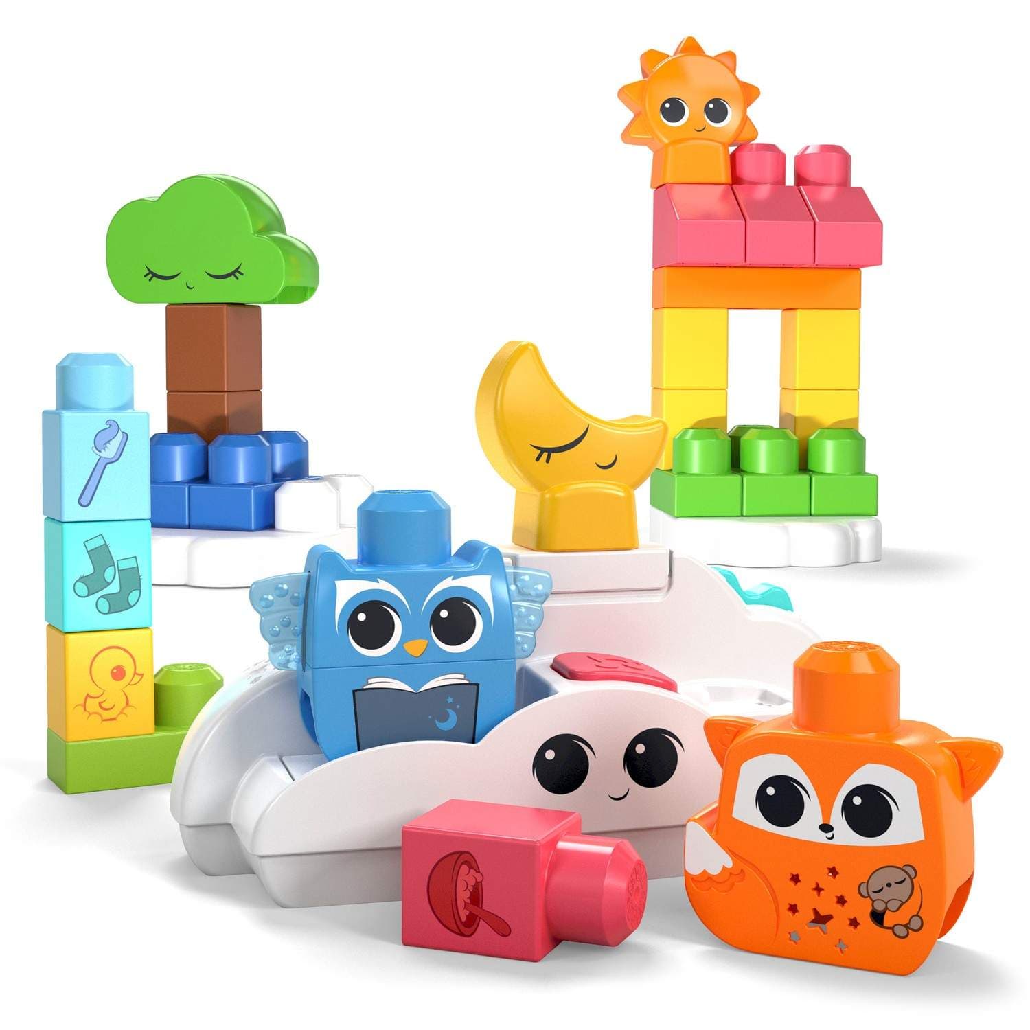 Mega Blokker Rise & Snooze Nattslys