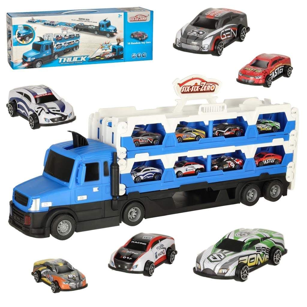 Bilhengertransporter sammenleggbar XXL blå