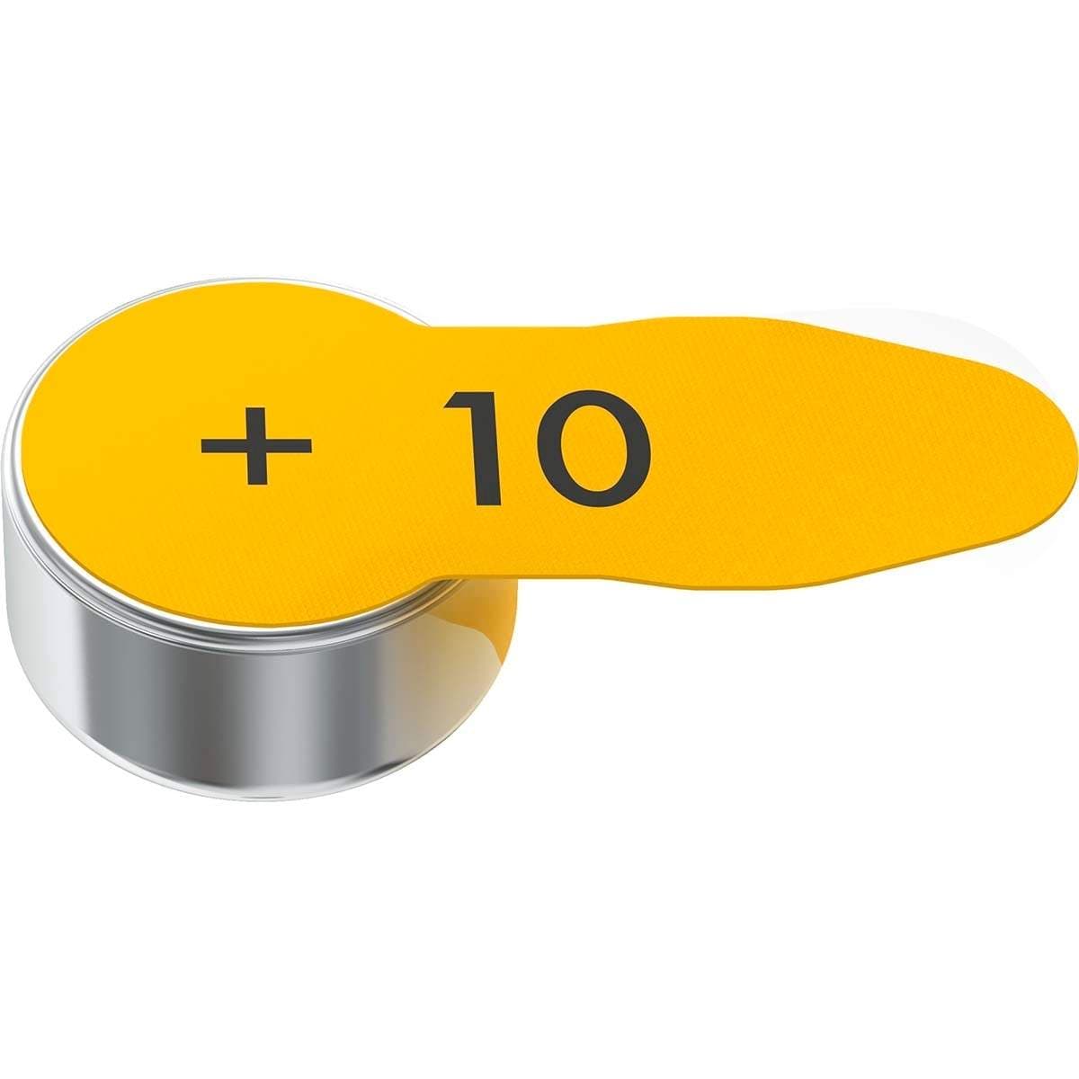 Høreapparatbatterier type 10 6-blister
