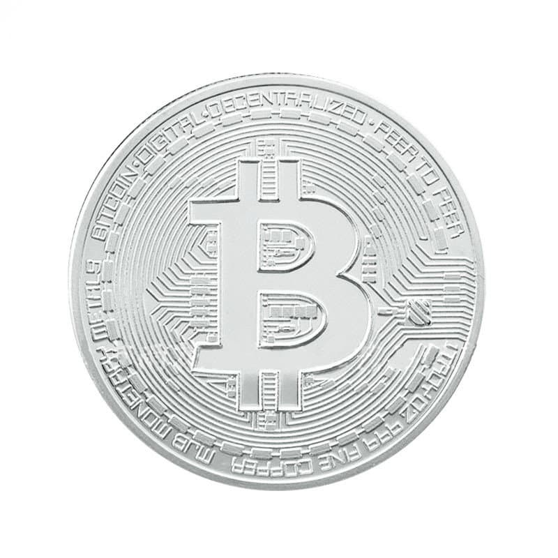 Sølvbelagt BitCoin