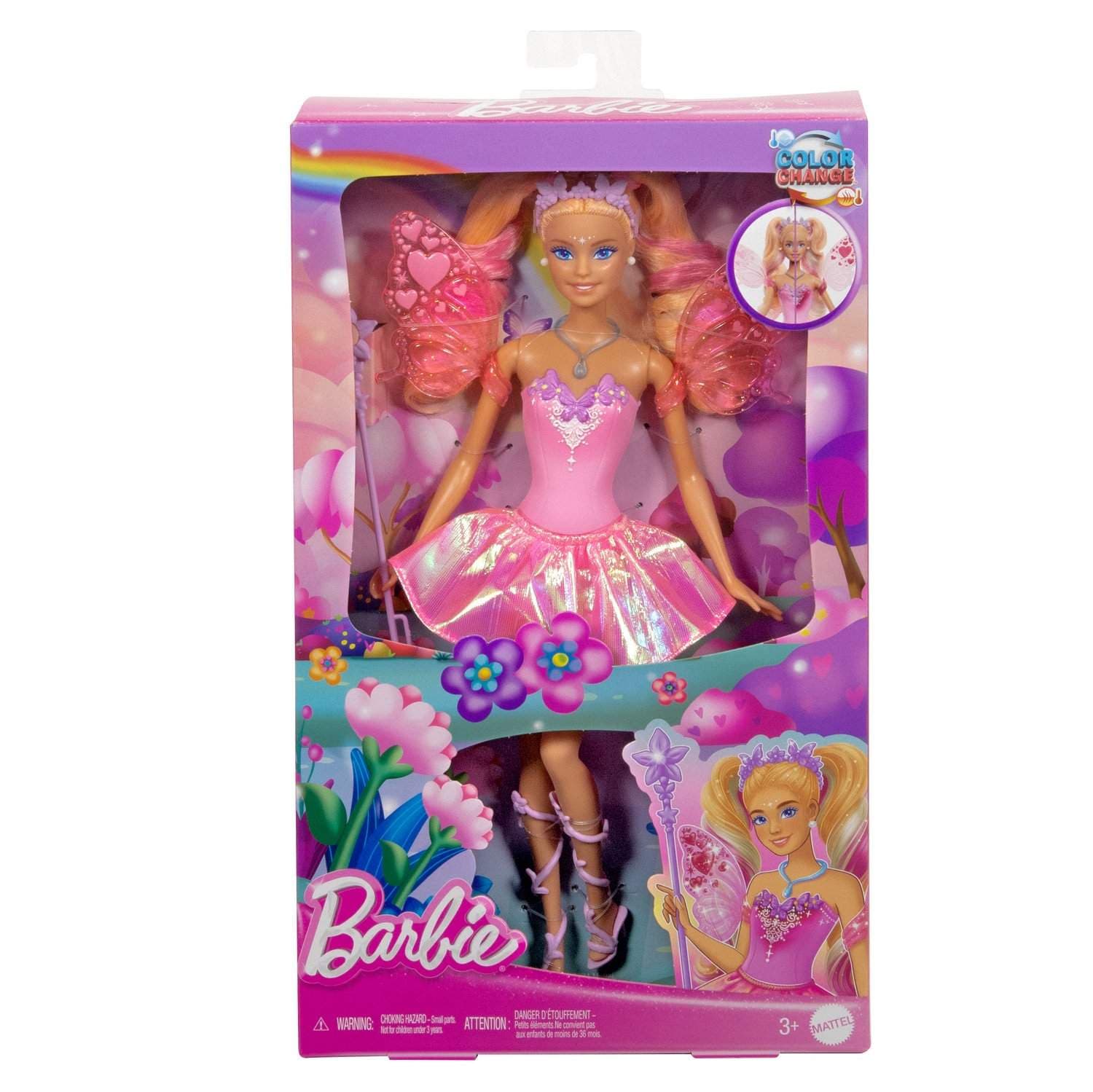 Barbie Farge Endringer Fairy Doll