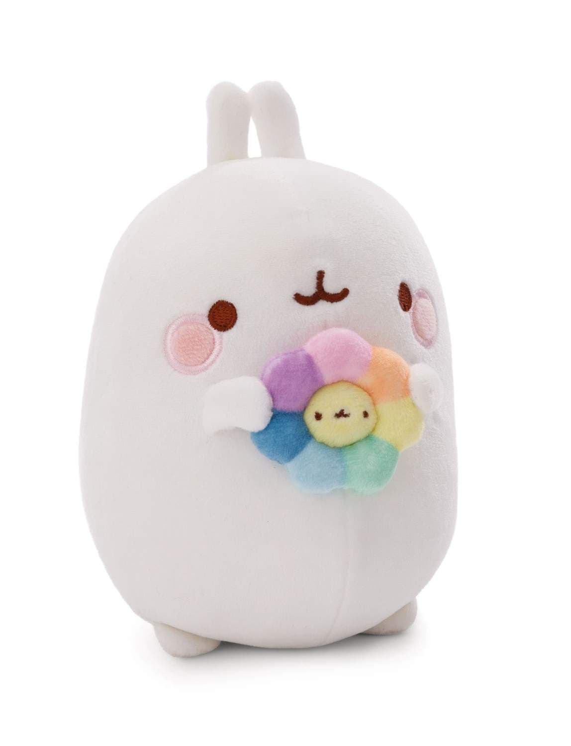 Molang Rainbow Blomst Plysk 16Cm