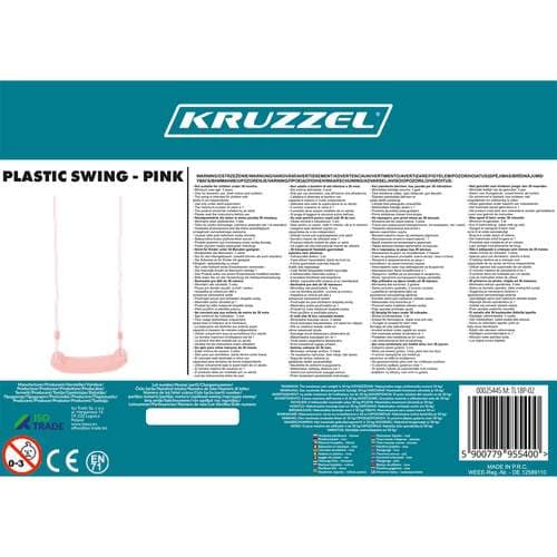 Plast huske - rosa 25445 view 2