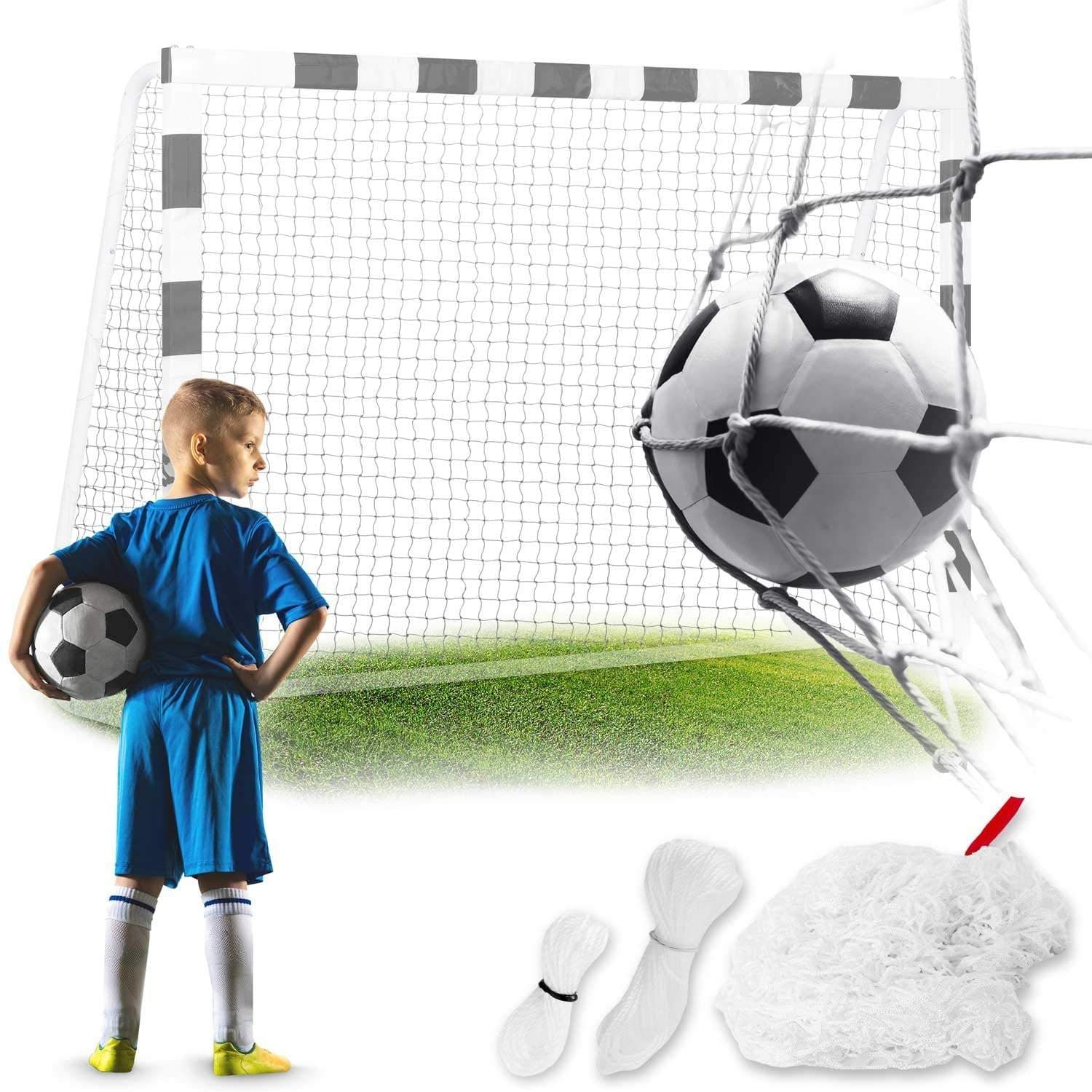 Fotballmålnett 180 x 120 x 60 cm Neo-Sport