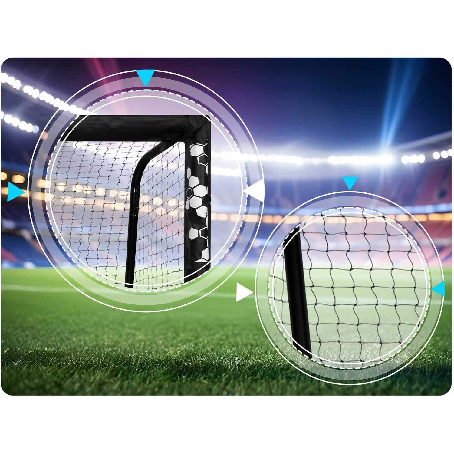 Fotballmål 300 x 200 x 120 cm NS-472 sekskant view 2