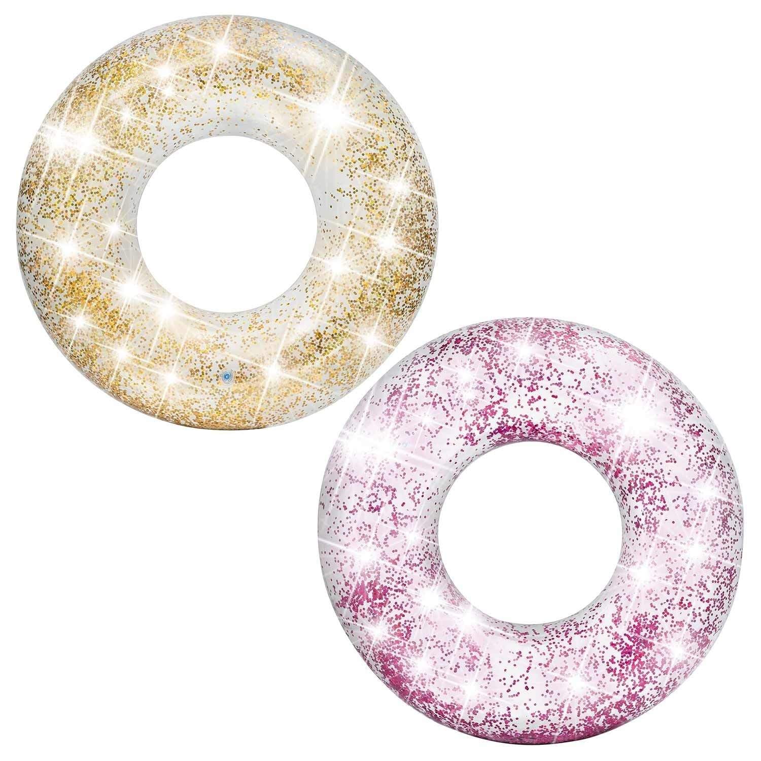 INTEX 56274 glitter svømmering, gull