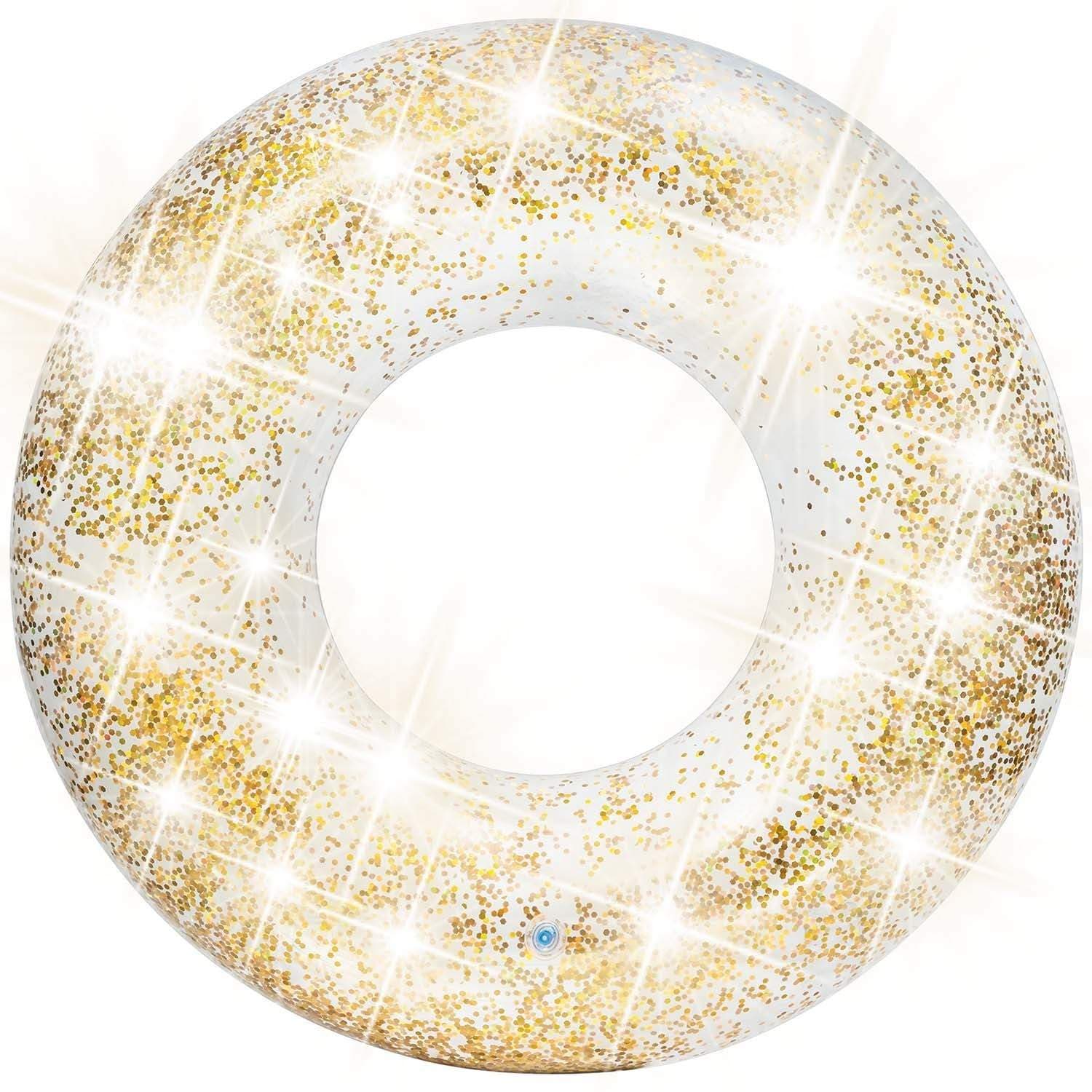 INTEX 56274 glitter svømmering, gull view 2