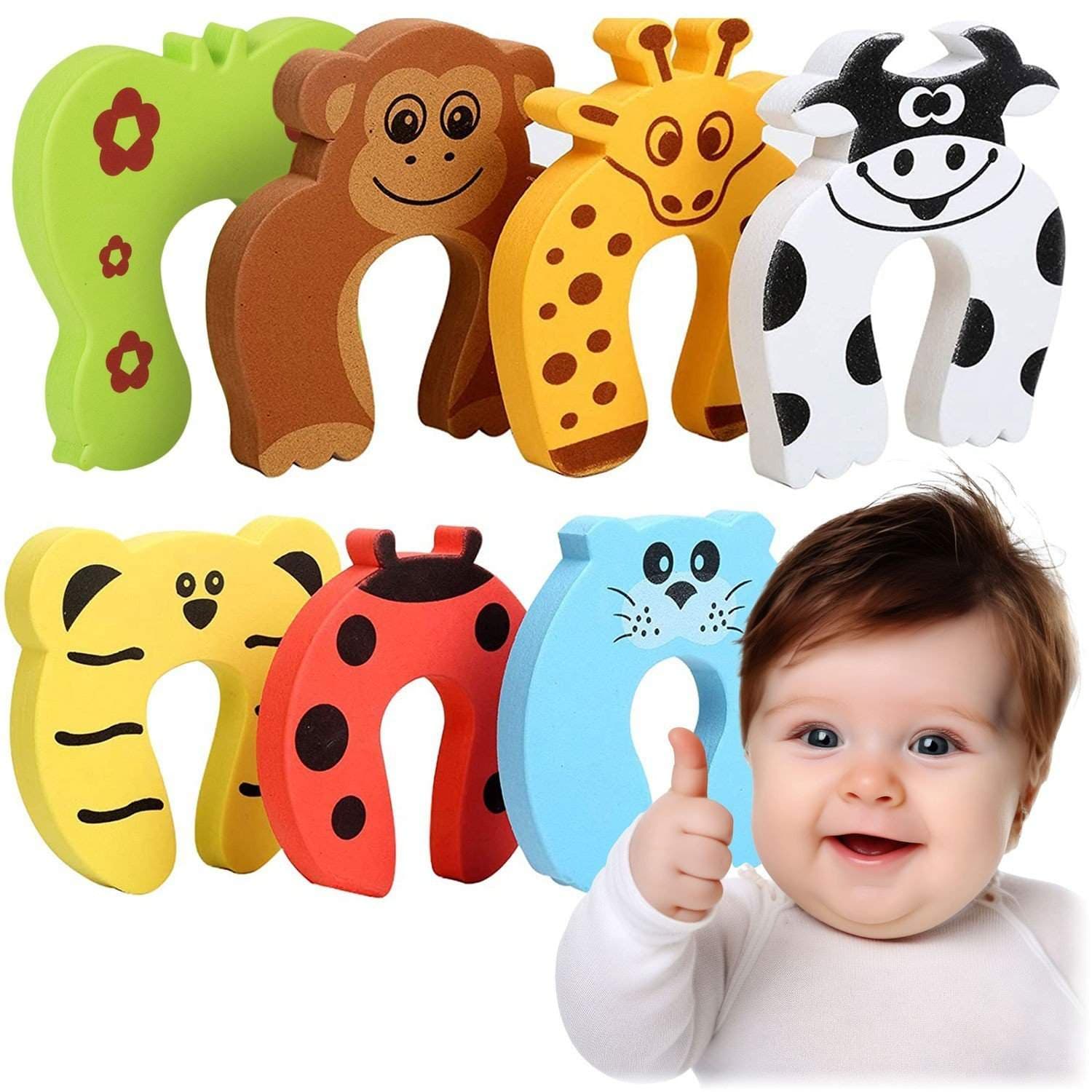 Dørstopper Ricokids 798600 - 7 dyremotiver