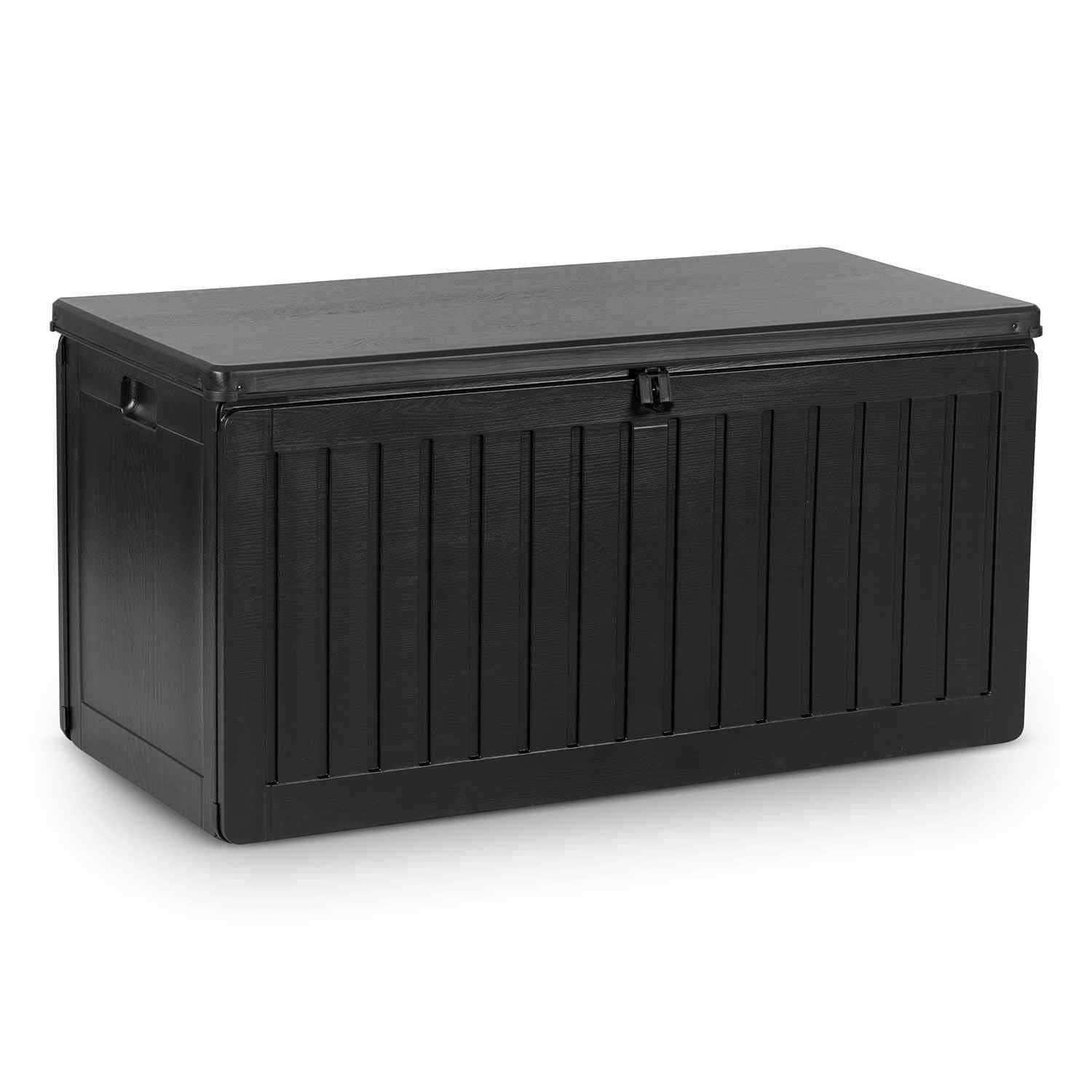 Hagekasse 109 x 51 x 55 cm 270 liter sort