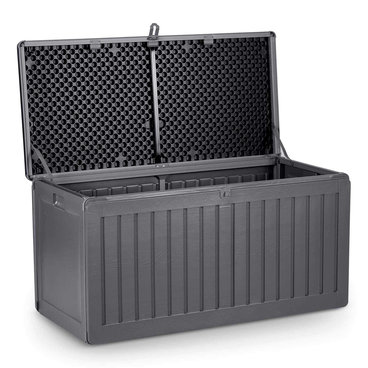Hagekasse 109 x 51 x 55 cm, 270 liter, grå view 2