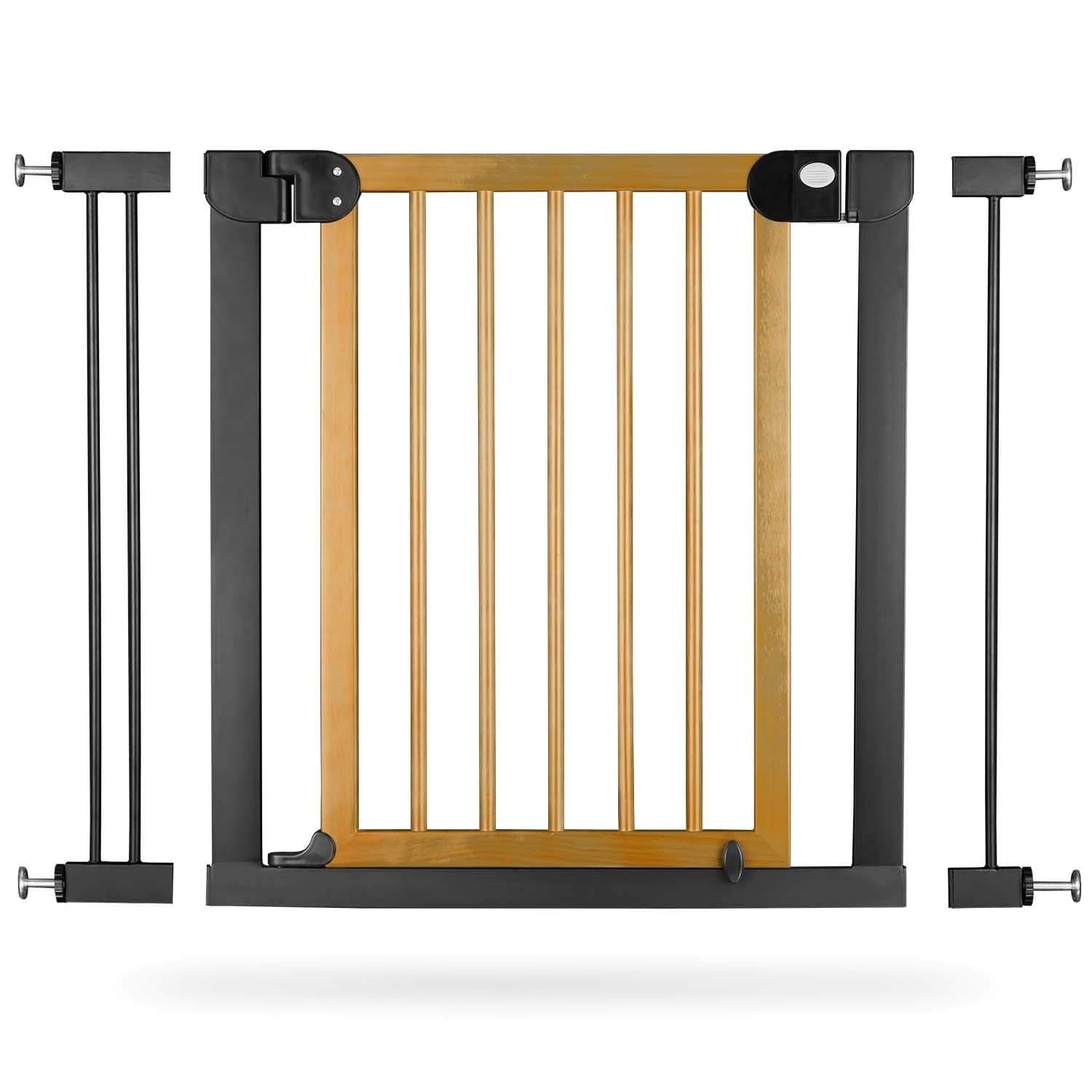 Sikkerhetsport for barn, sort Nukido 718200 view 2