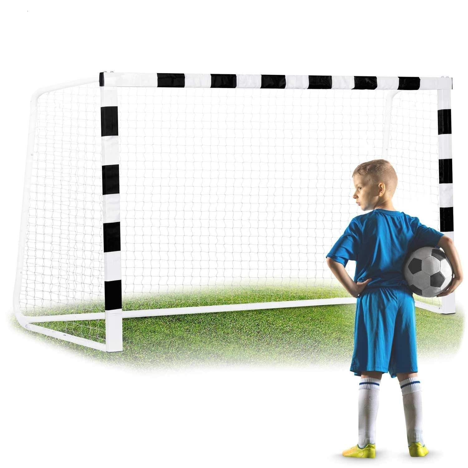 Fotballmål 300 x 200 x 120 cm NS-465 svart/hvitt