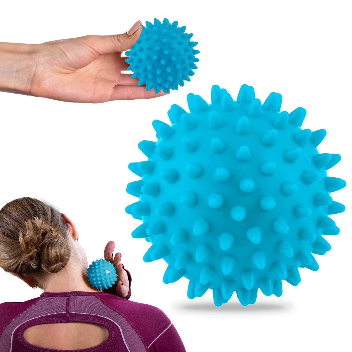 Massasje- og treningsball 7,5 cm NS-957 blå