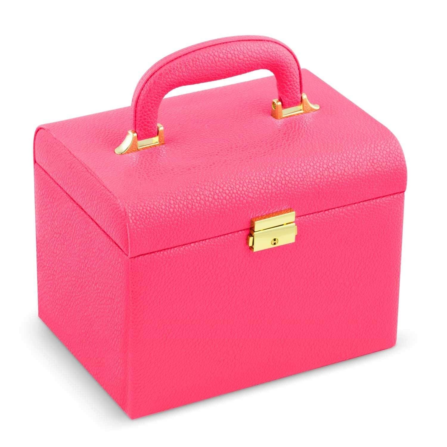 Luksuriøs rosa kosmetikkveske Massido MS-706 view 2