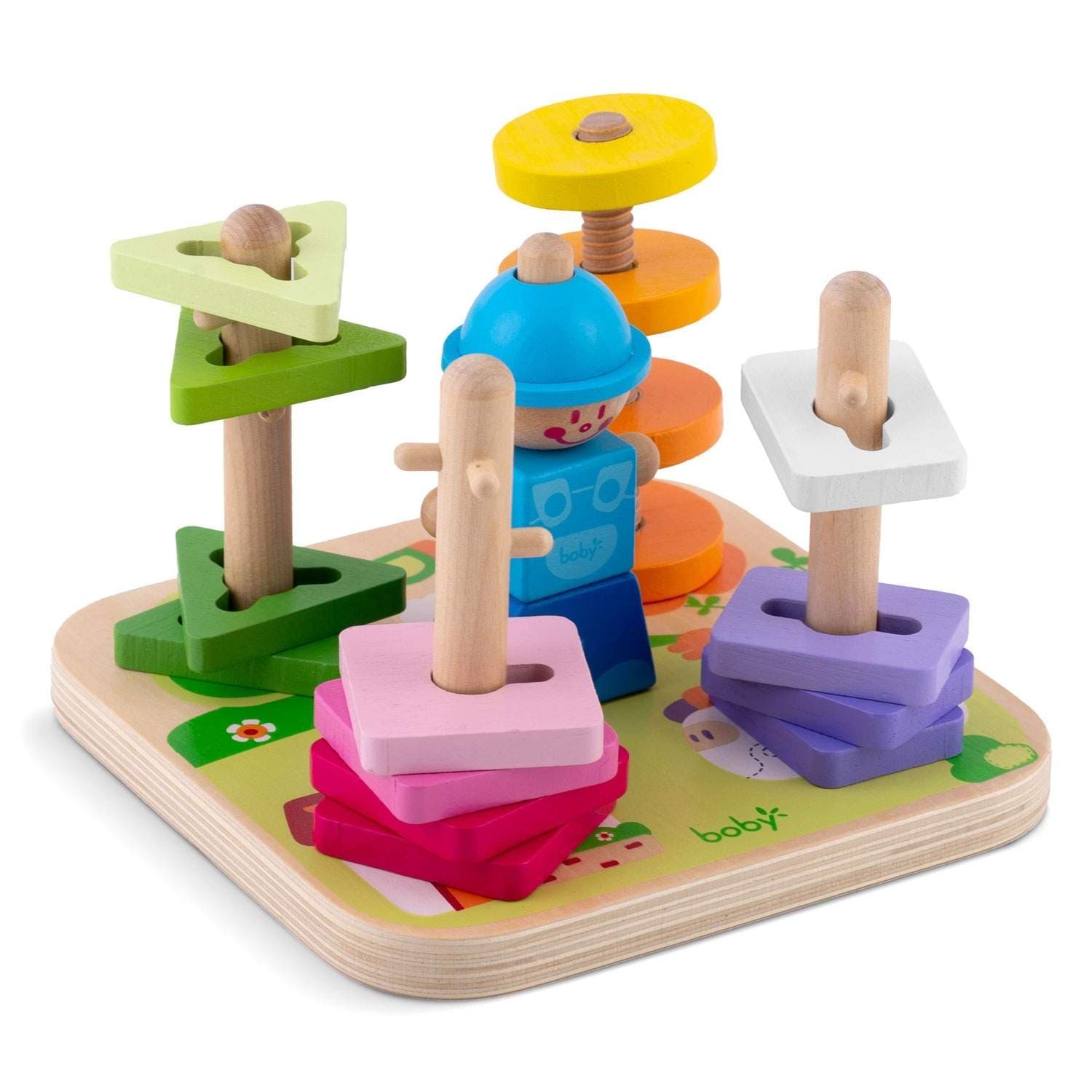 Tre sorter leketøy - puslespill RK-866 Ricokids view 2