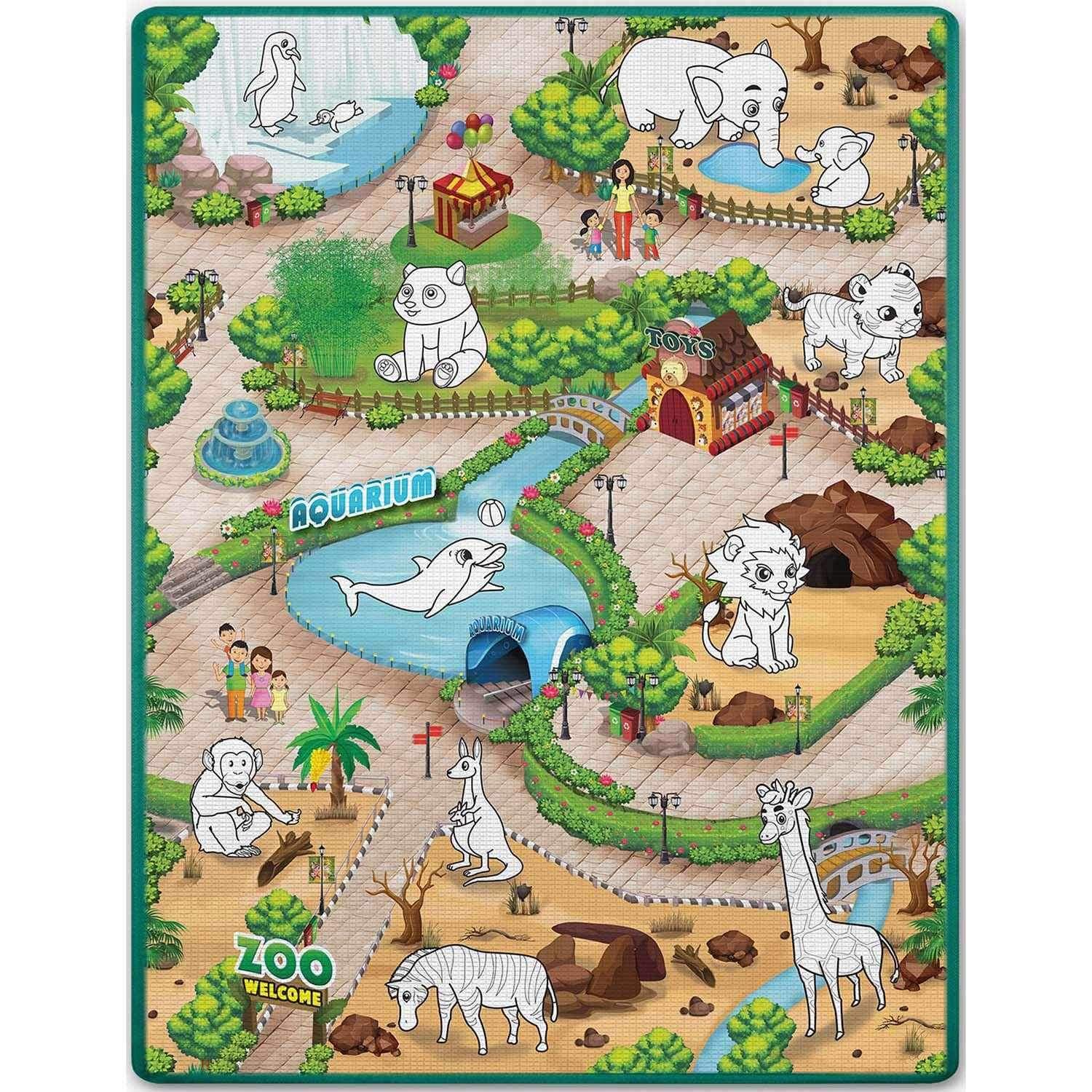 Malermatte 90 x 120 cm + 80 Ricokids sprittusjer view 2