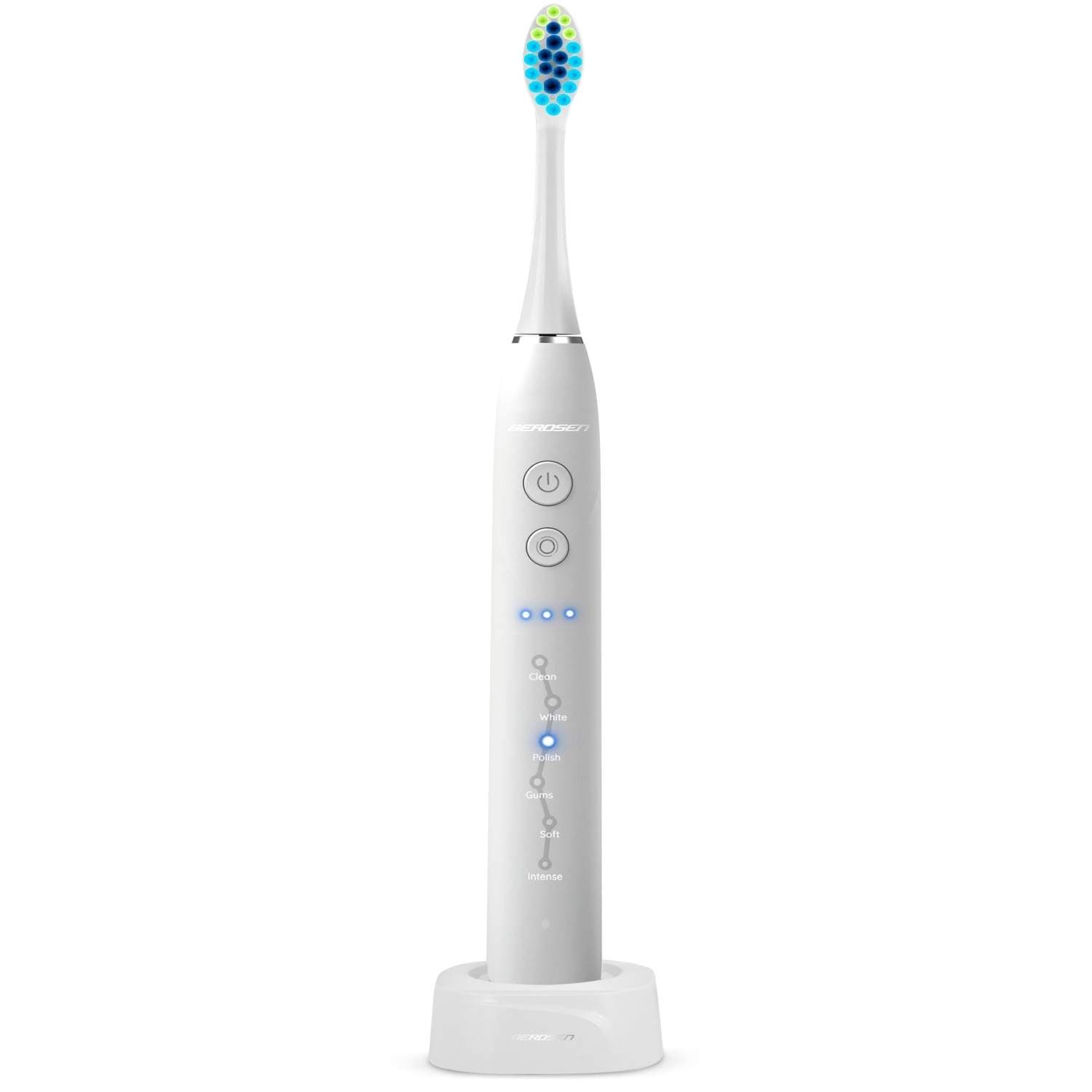 Berdsen Galaxy sonic tannbørste hvit view 2