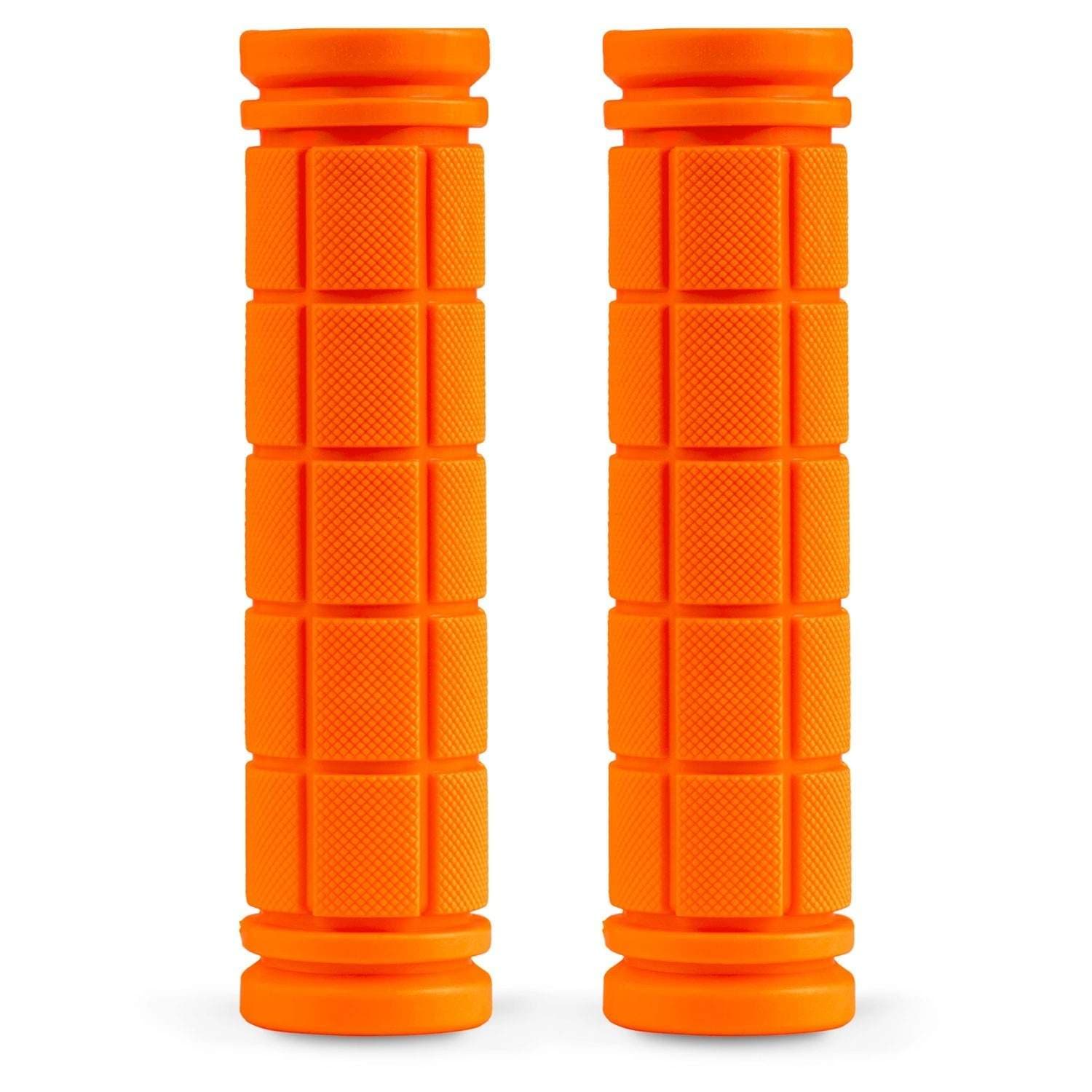 Gripy for sparkesykkel, oransje, 2 stk