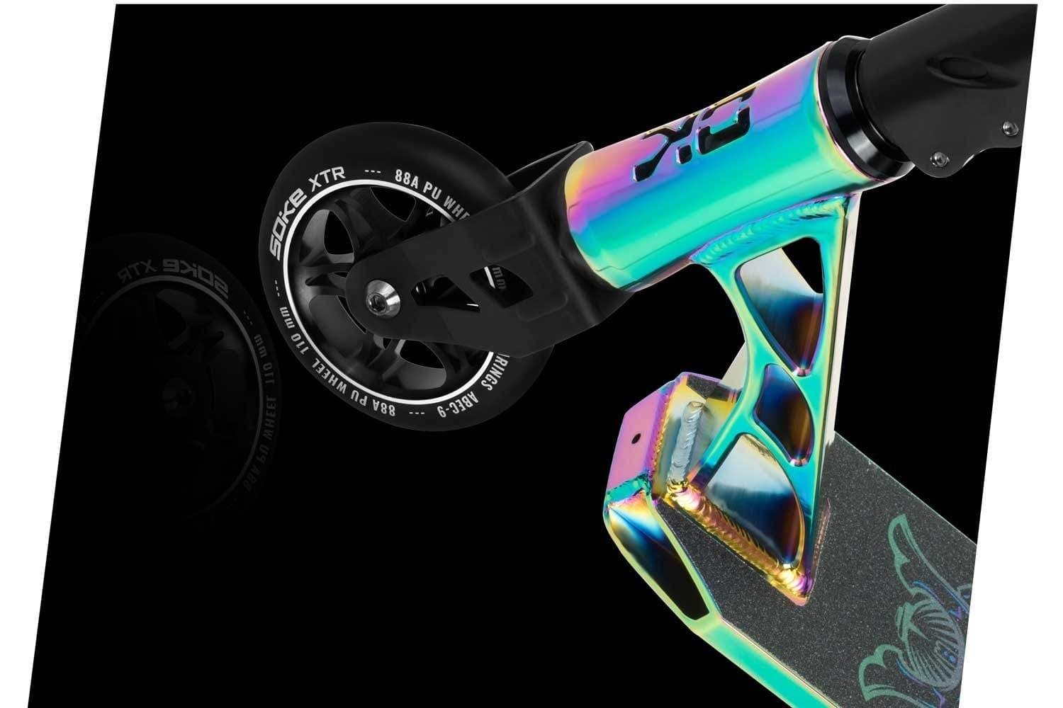 Extreme Trick Scooter SOKE XTR Street Rainbow view 2
