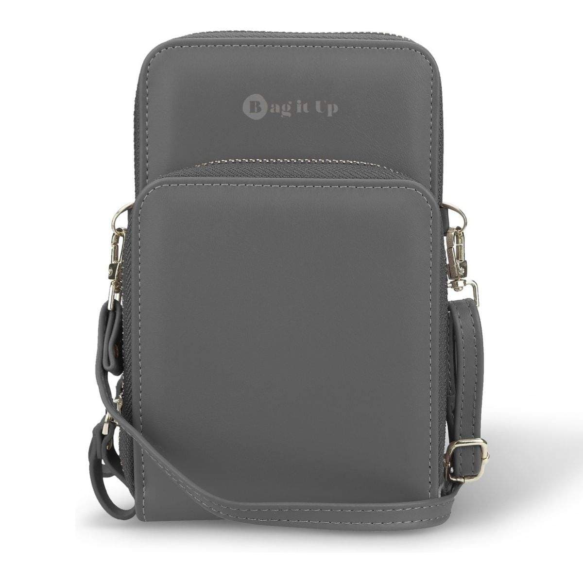 Bag det opp! Crossbody-veske - Grå