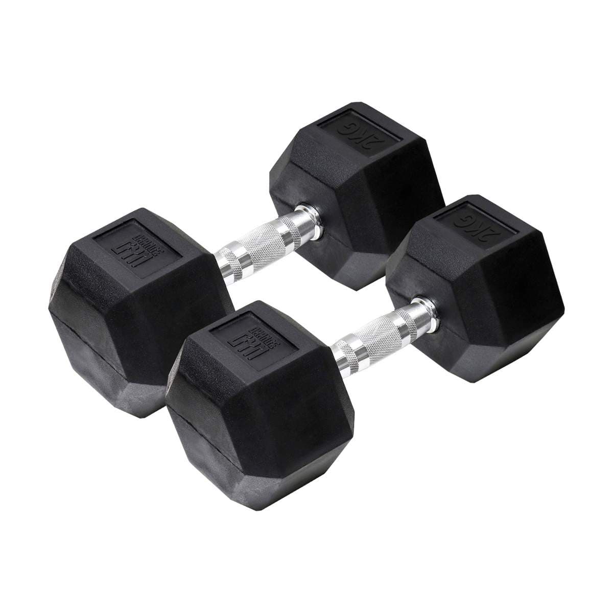 Orange Gym - Hex Dumbbell - 2 kg - sett med 2