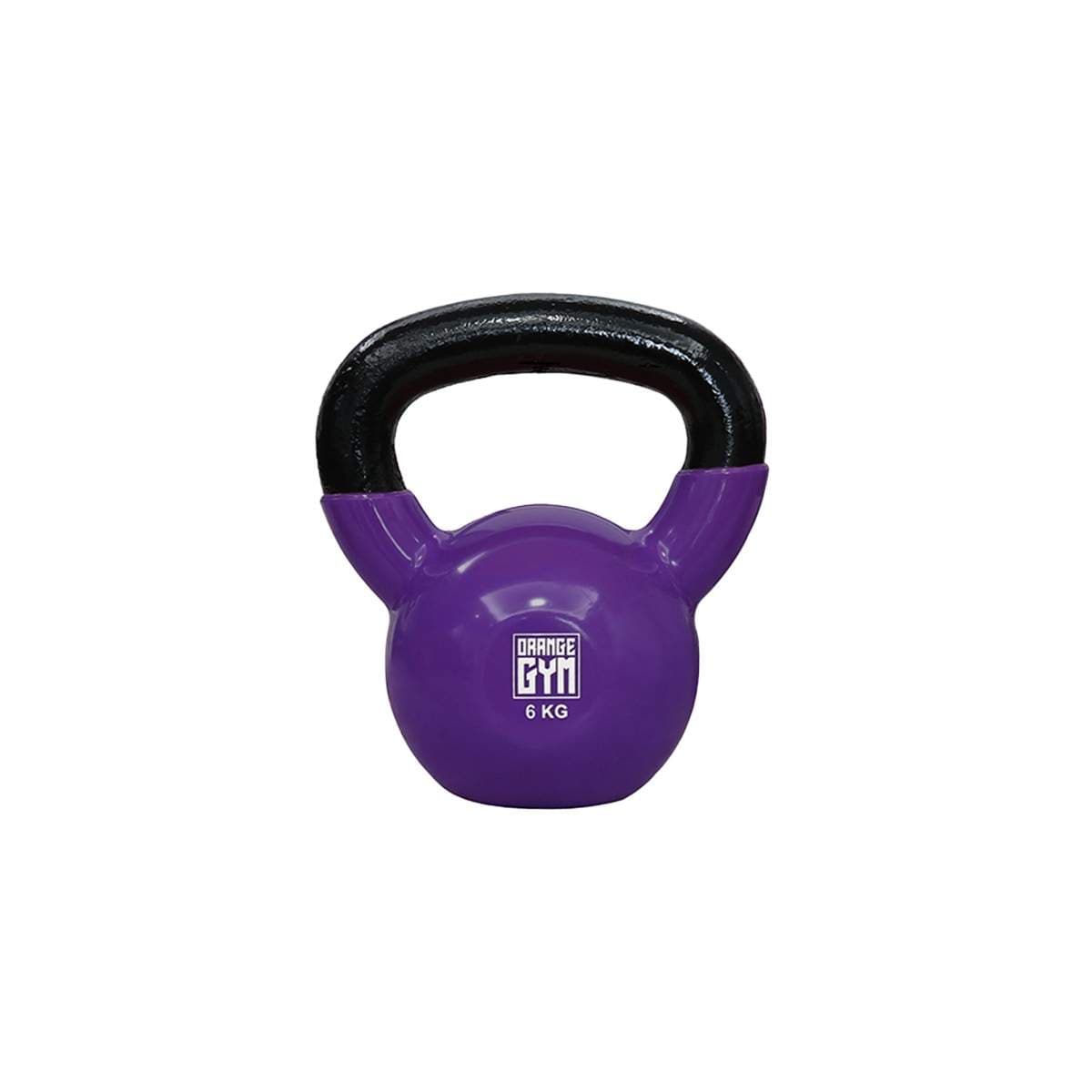 Orange Gym - Vinyl Kettlebell - 6KG