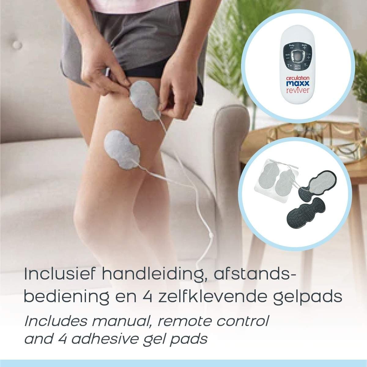 Circulation Maxx Reviver - muskelstimulator view 2