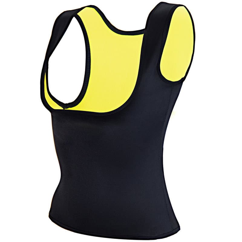 Slimming top for trening - Gul