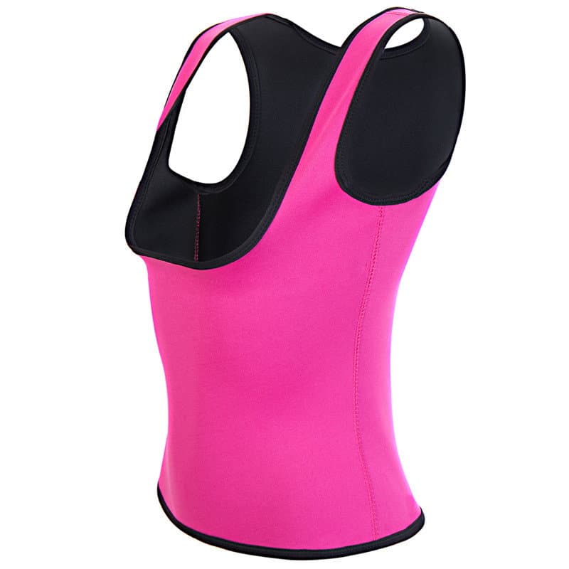 Slimming top for trening - Rosa