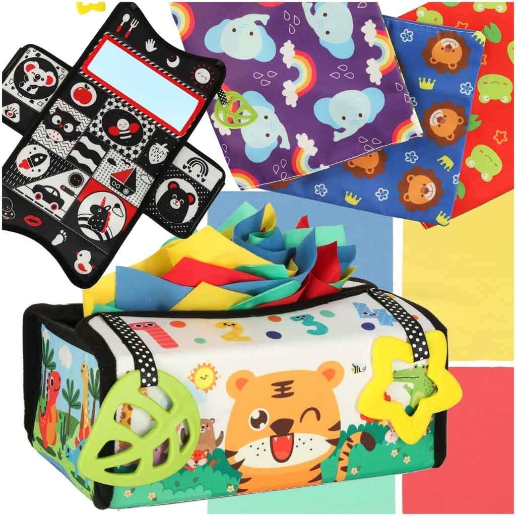 Montessori sorter tissue boks matte 2in1