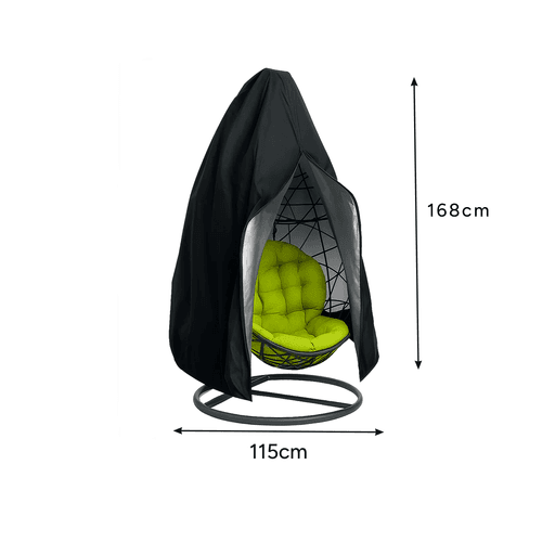 Vanntett UV-bestandig Cocoon stoltrekk – 168x115 cm view 2