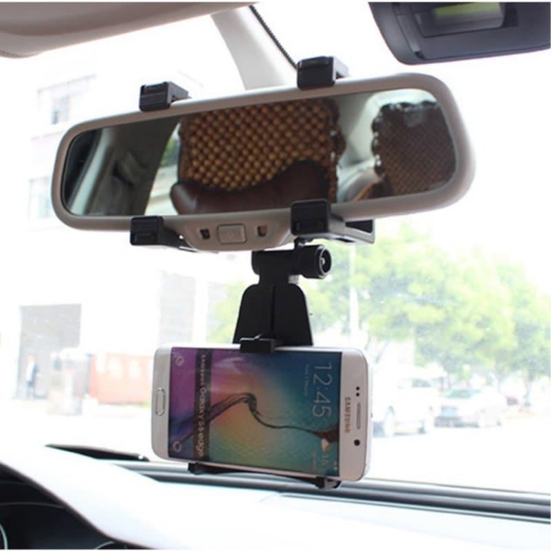 Mobilholder med speilfeste til bilen view 2