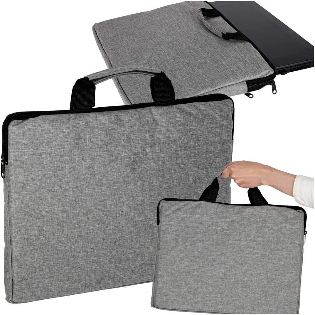 Laptopveske 15,6" veske – Unisex grå koffert