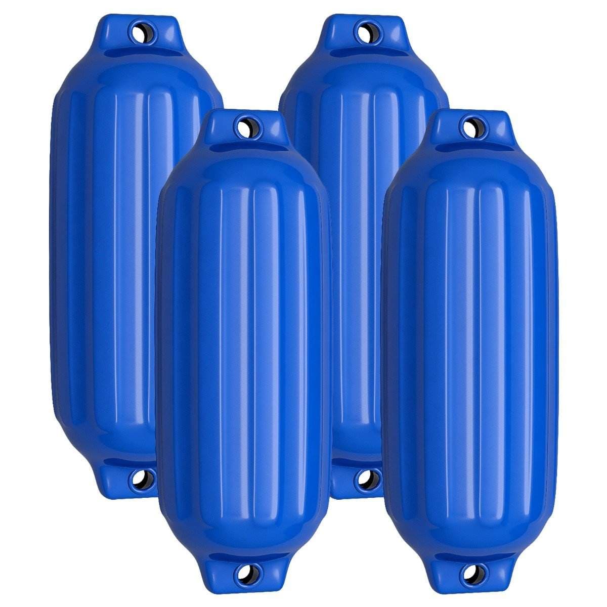 Båtskjermer 4-Pack – Slitesterk PVC, lett oppblåsing view 2
