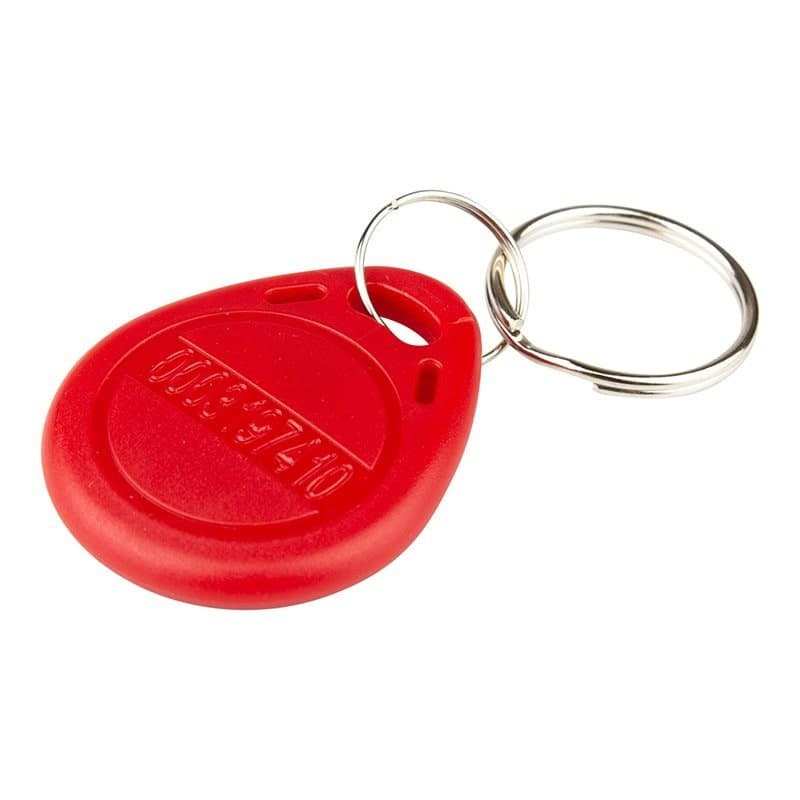 10x 125KHz RFID Smart Tag - Rød view 2
