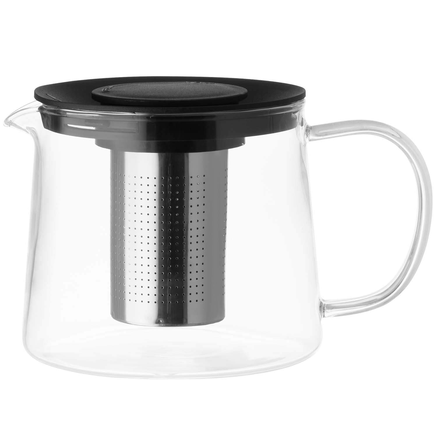 Glass tekanne 1L – Varmebestandig, lett å helle