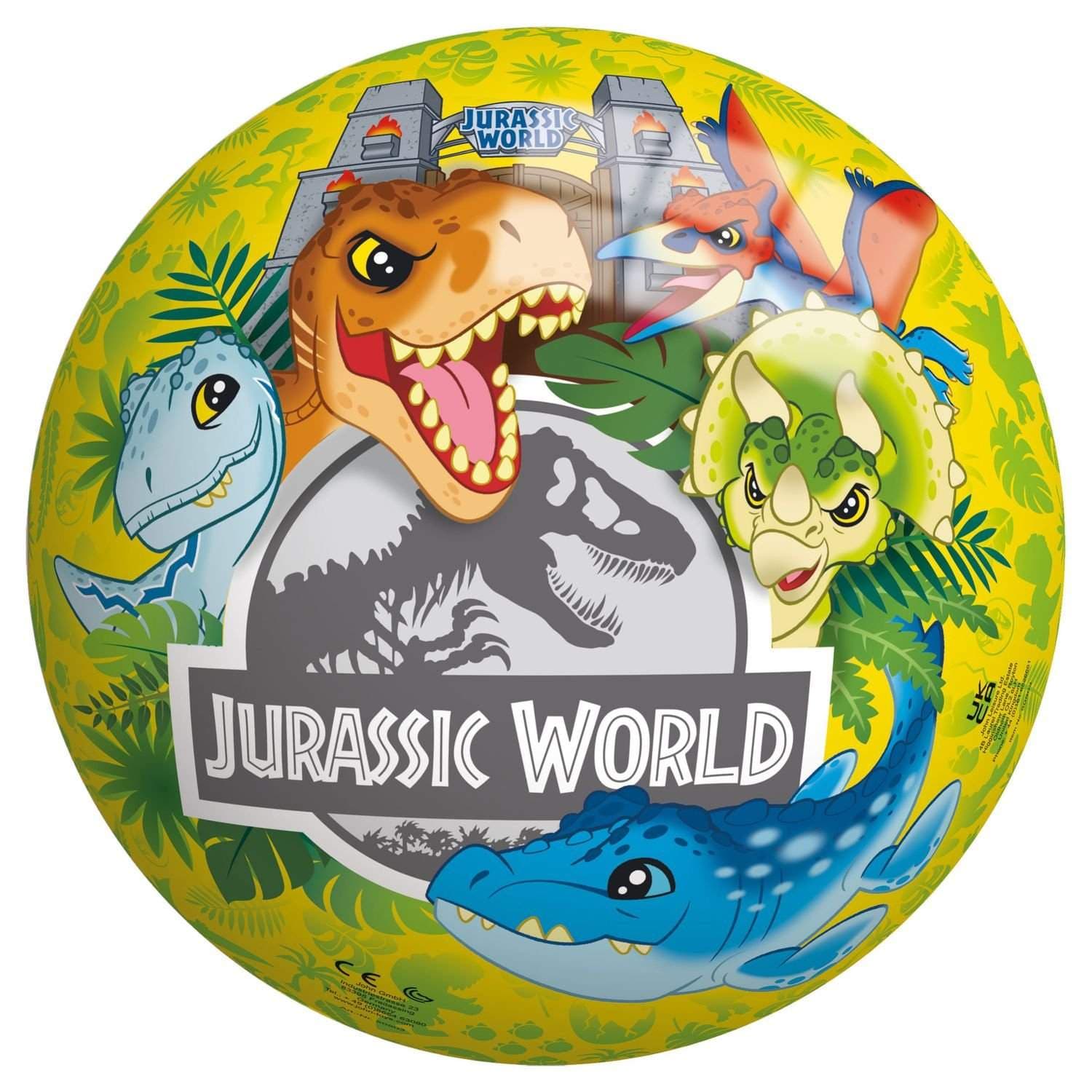 Dinosaur vinylball, 23 cm, Jurassic World Fun