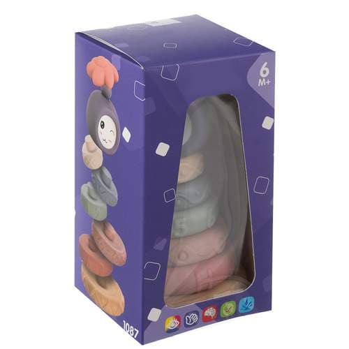 Myke sanseklosser for babyer, giftfrie, 8 deler view 2