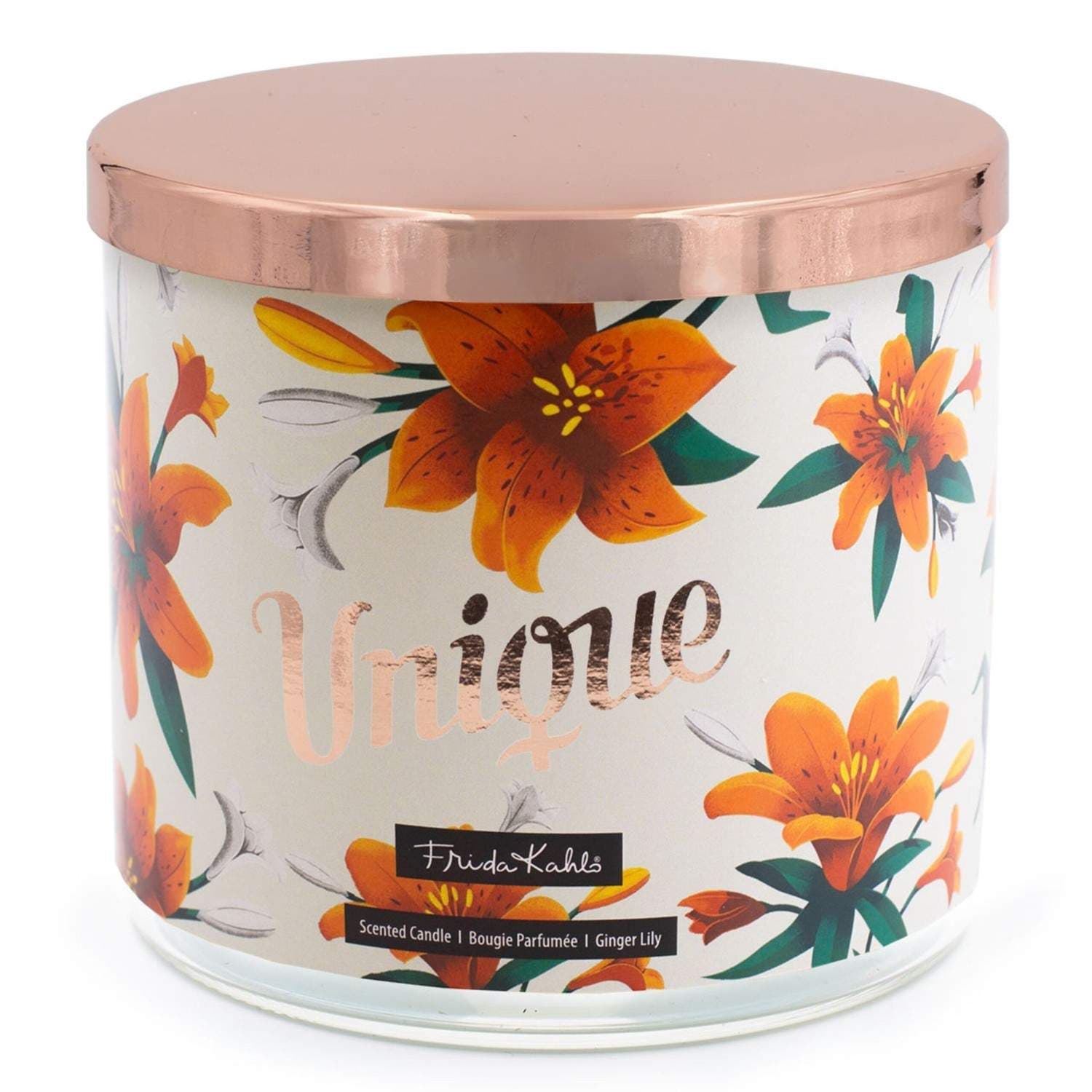 Frida Kahlo duftlys – kunstnerisk glassdesign