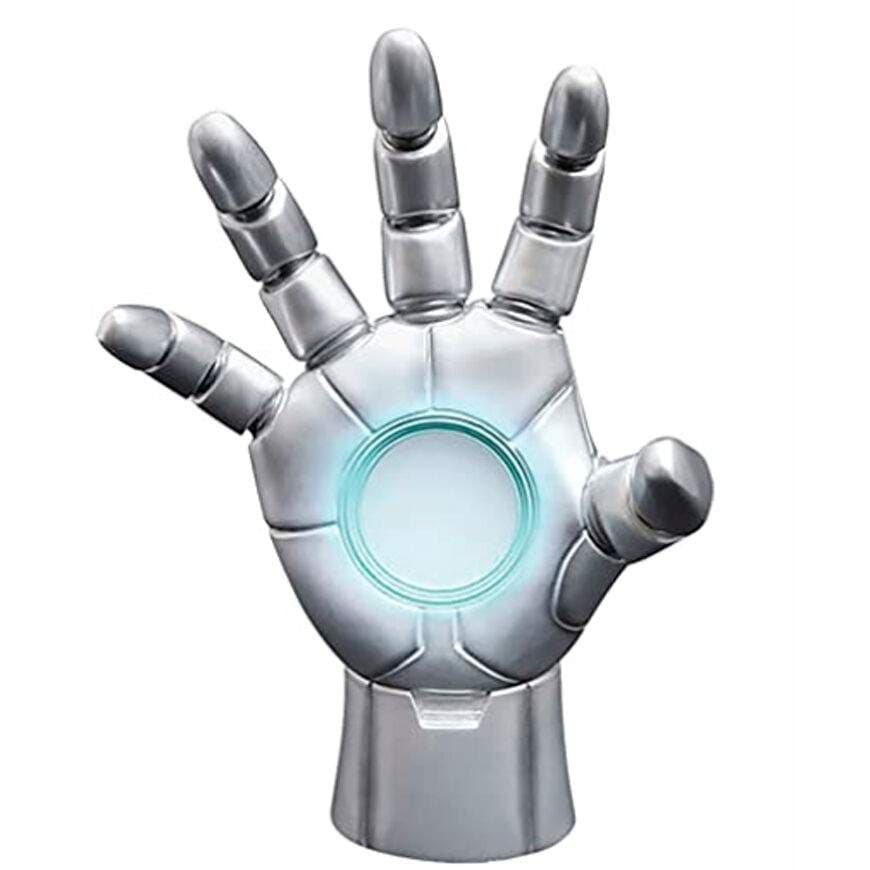 Iron Man-statue 25 cm grå rustning heroisk design