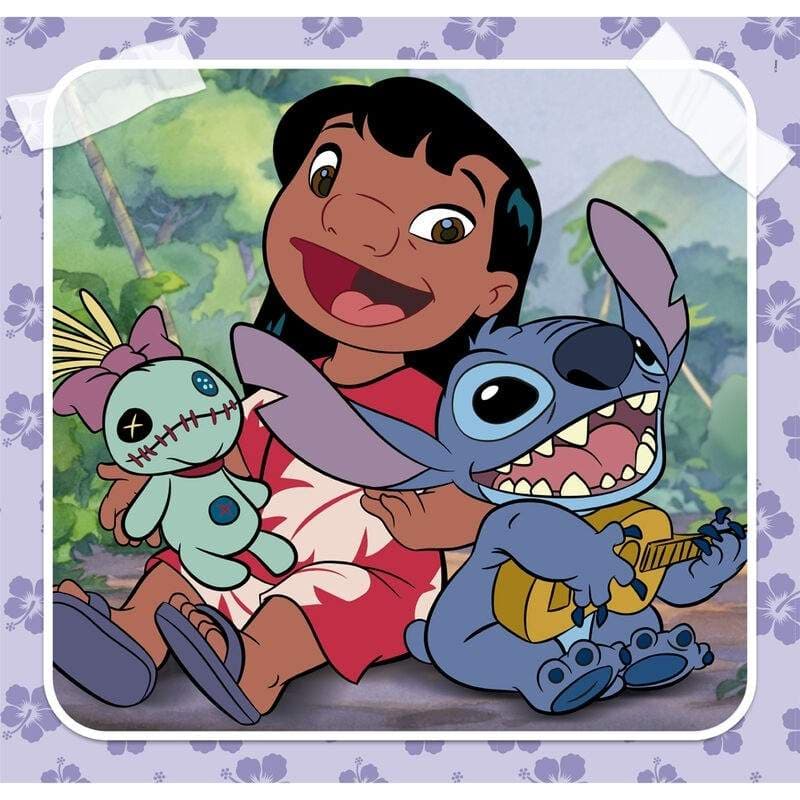 Stitch Puzzle 3x48 brikker for barn og voksne view 2