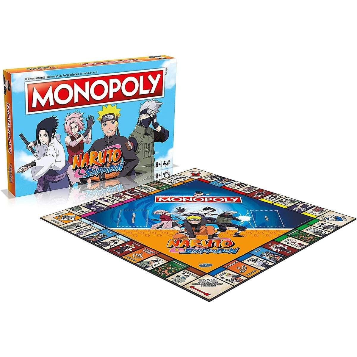 Spansk Naruto Shippuden-monopolspill view 2