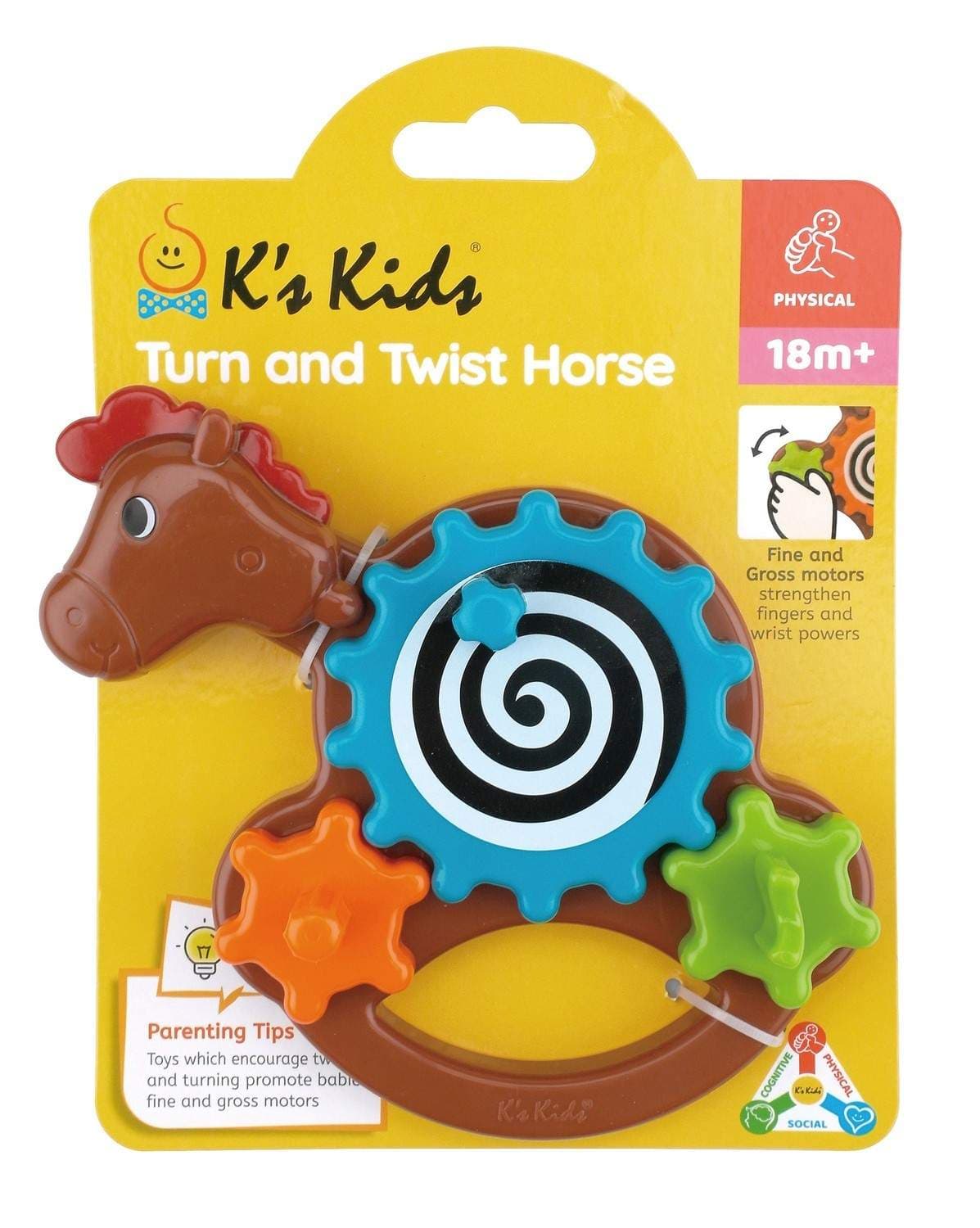 Aktivitetsleke for barn - Turn and Twist Horse