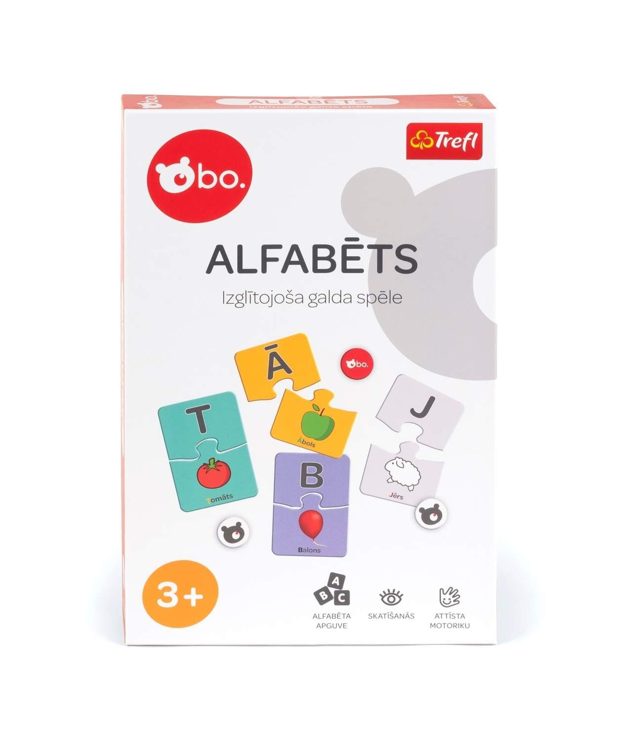Alphabet Educational Board Game på latvisk