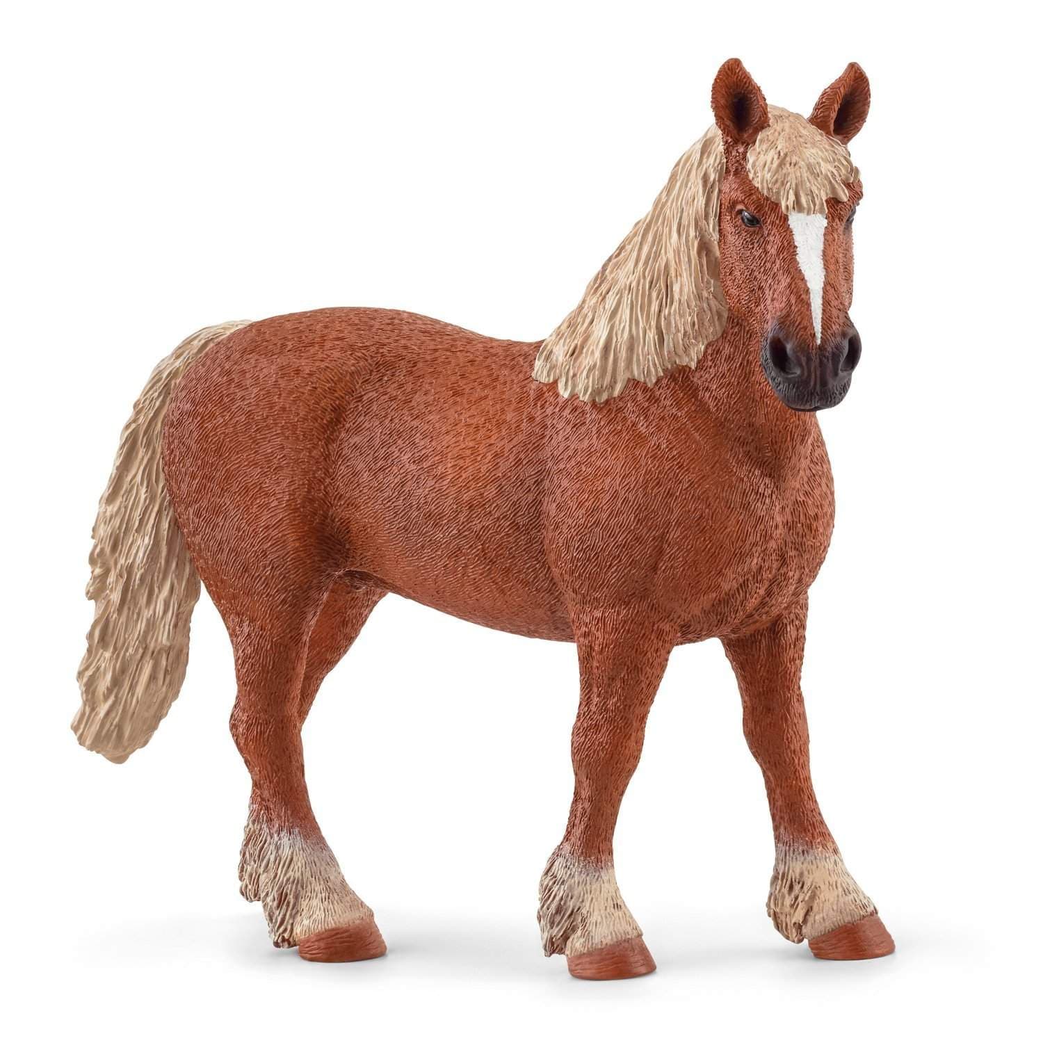 Belgisk trekkhestfigur for gårdslek og innsamling