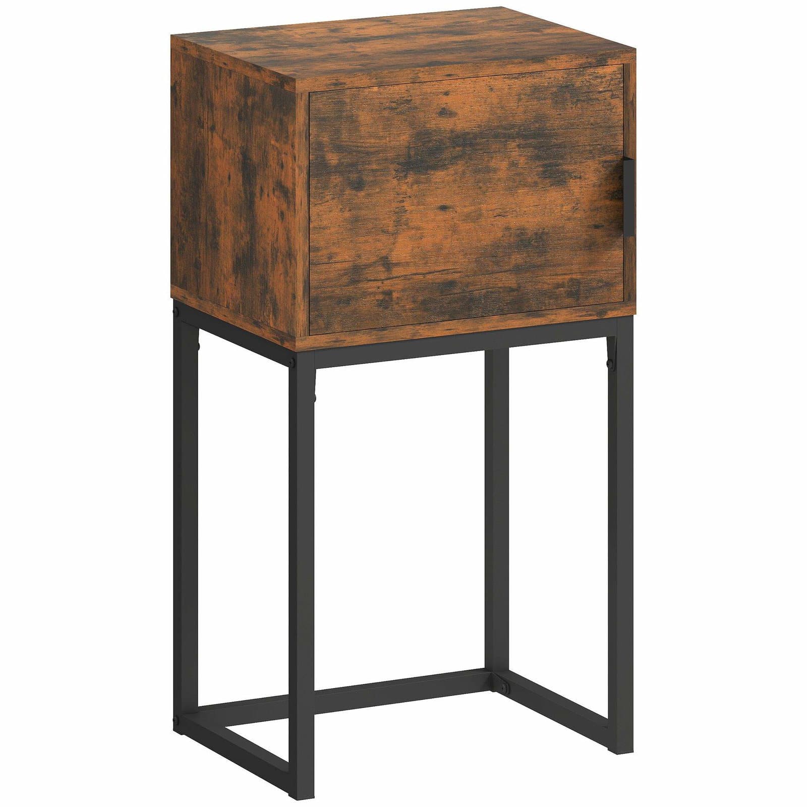 Industrielt konsollbord – Rustikk brunt, 40x30x76 cm